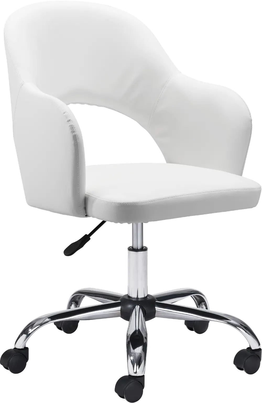 Planner Modern White Office Chair-1