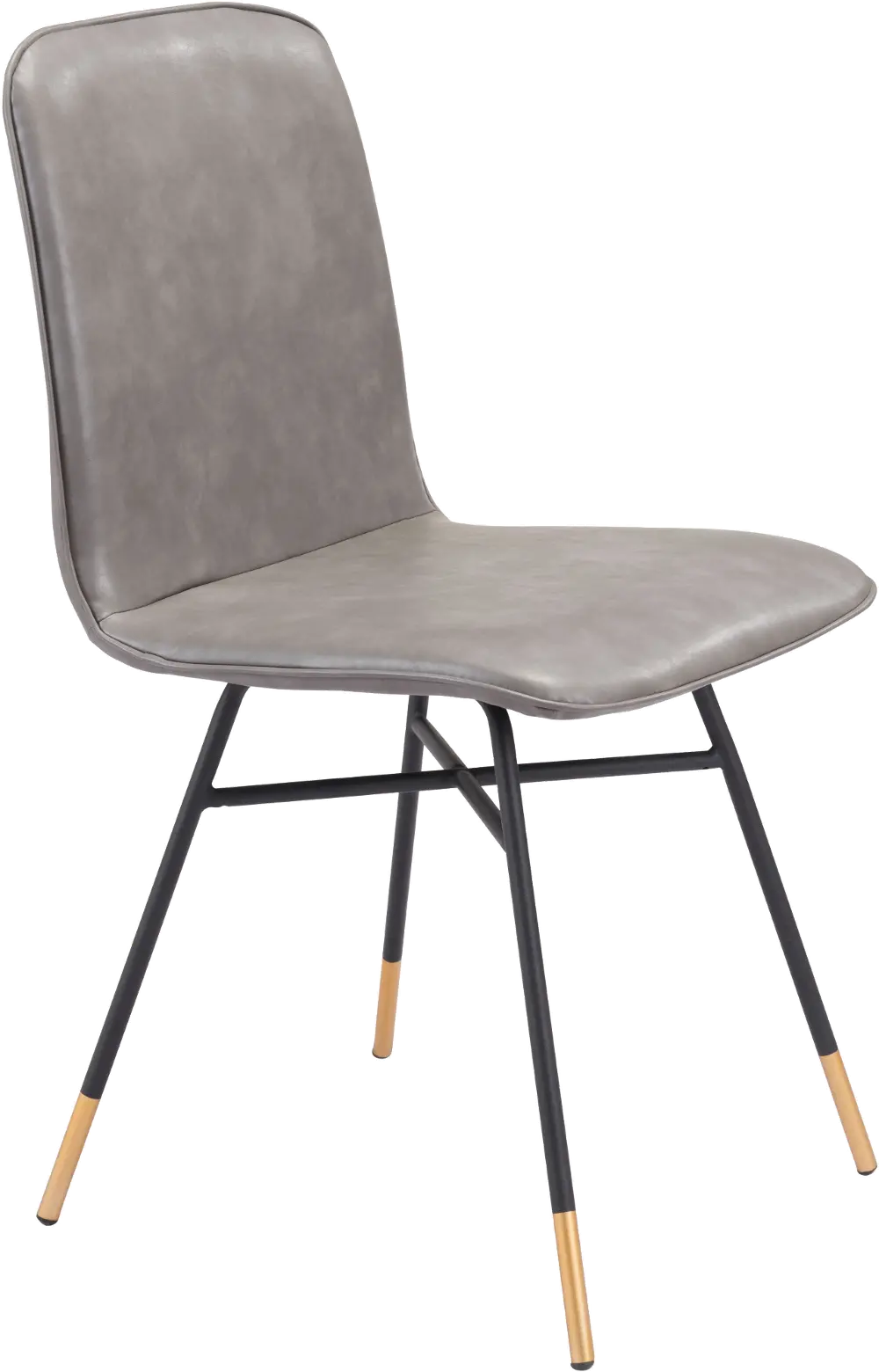 Gray Upholstered Dining Room Chair (Set of 2) - Var-1
