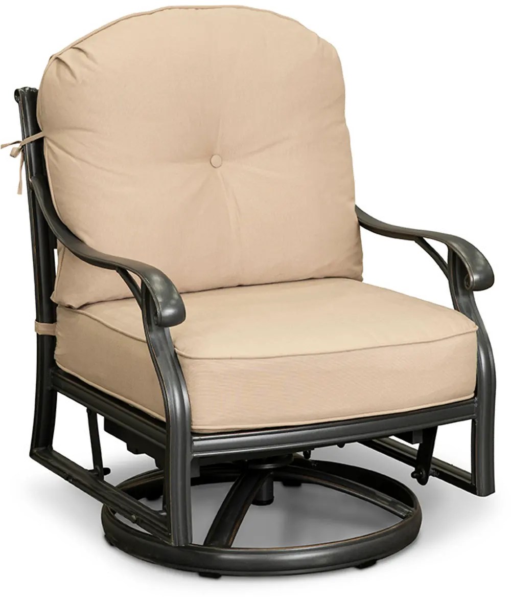 Ritter Sand Patio Glider Chair-1