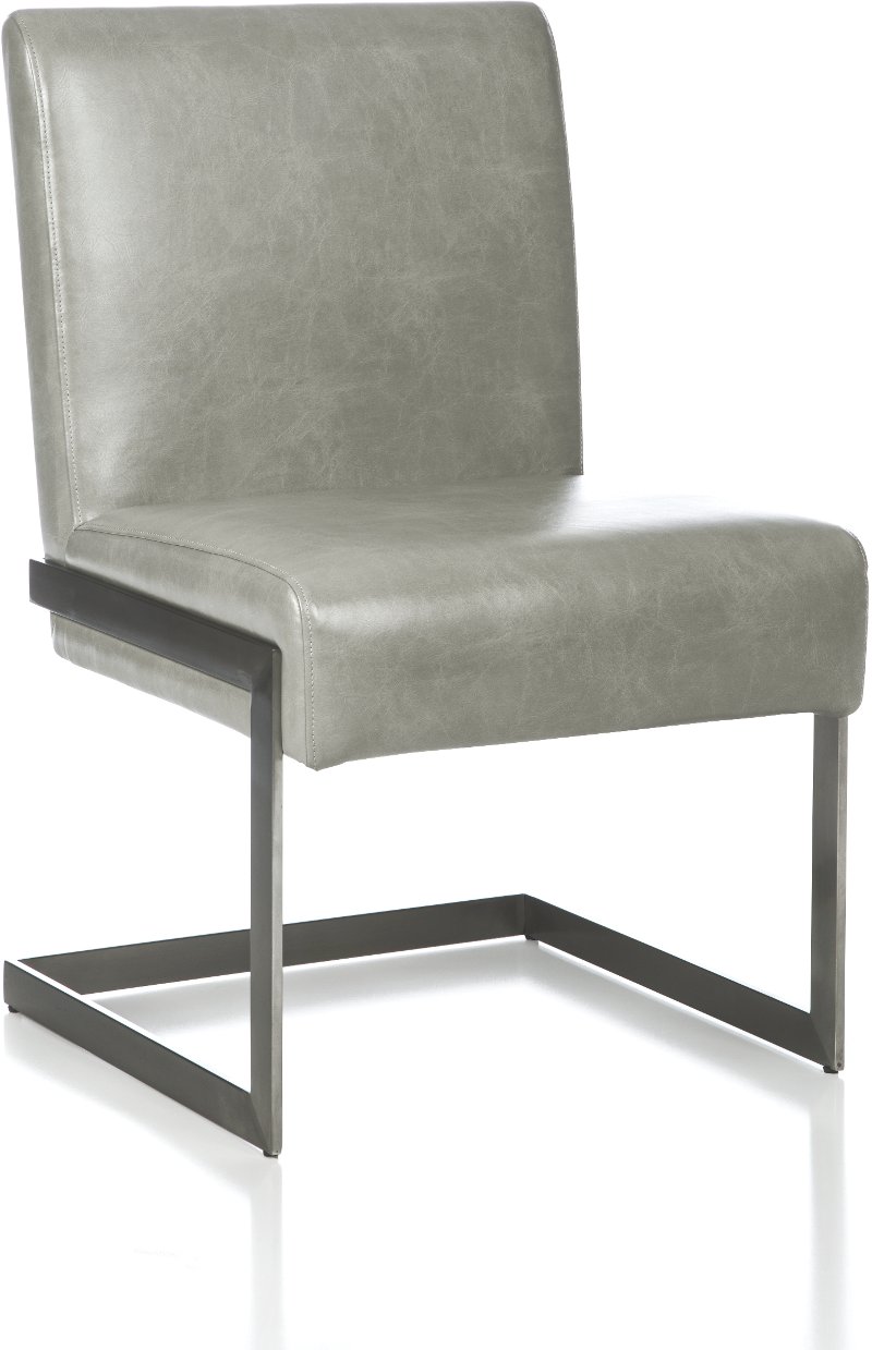 Modern Gray And Chrome Dining Room, Mor Furniture Dining Room Chairs