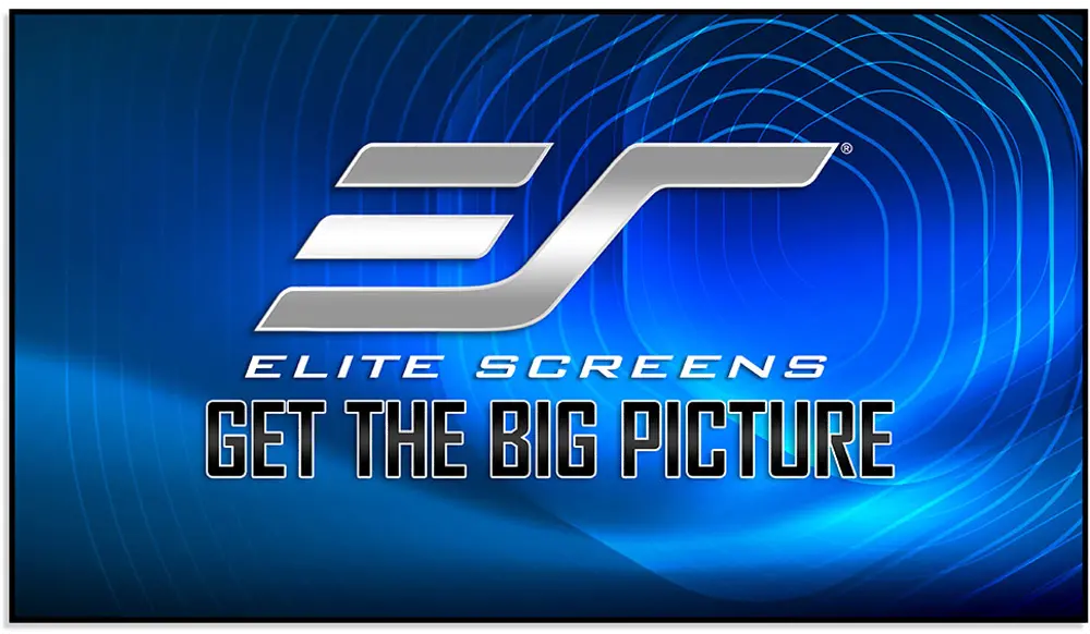 Elite 103  Fixed Frame Projection Screen-1