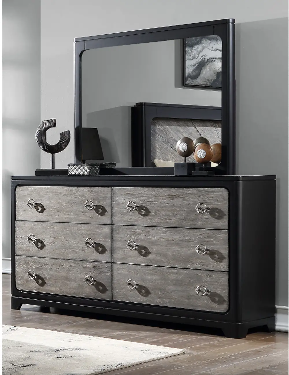 Astoria Black and Gray Dresser-1