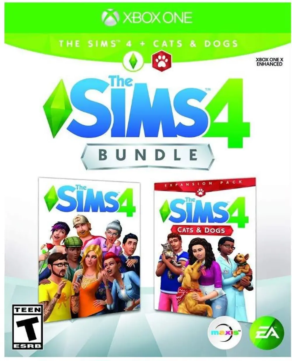 The SIMS 4 Bundle: SIMS 4+SIMS 4 Cats & Dogs - Xbox One-1
