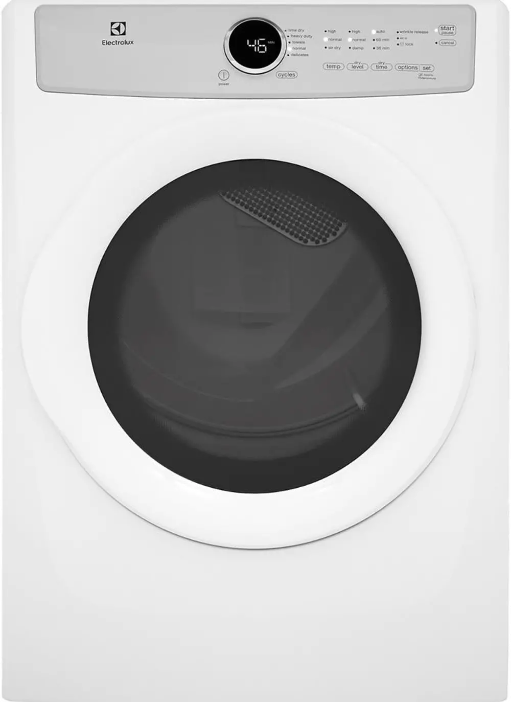 EFDE317TIW Electrolux Front Load Electric Dryer - White 8.0 cu. ft.-1