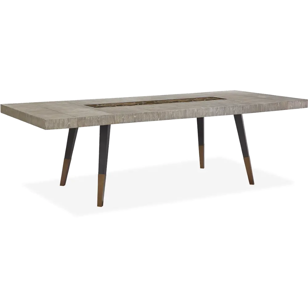 Ryker Black and Gray Dining Room Table-1