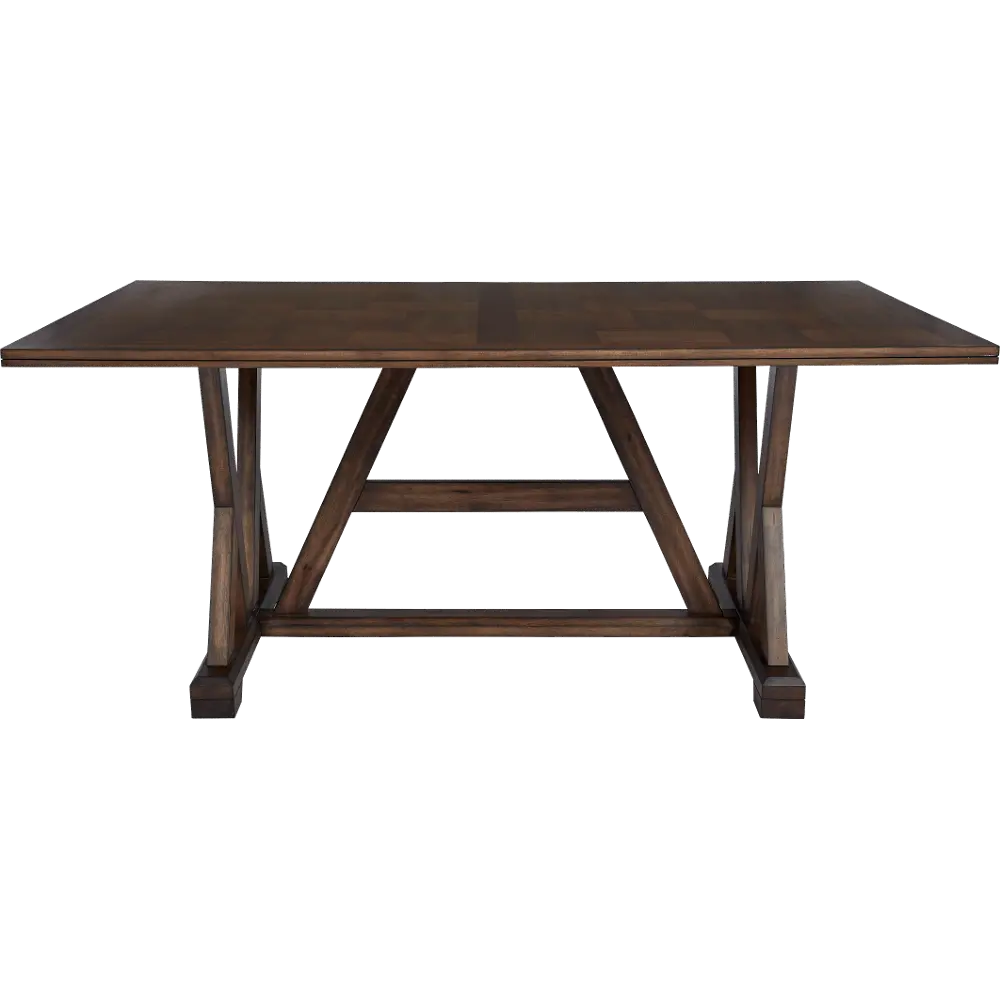 Mimosa Brown Wood Dining Room Table-1