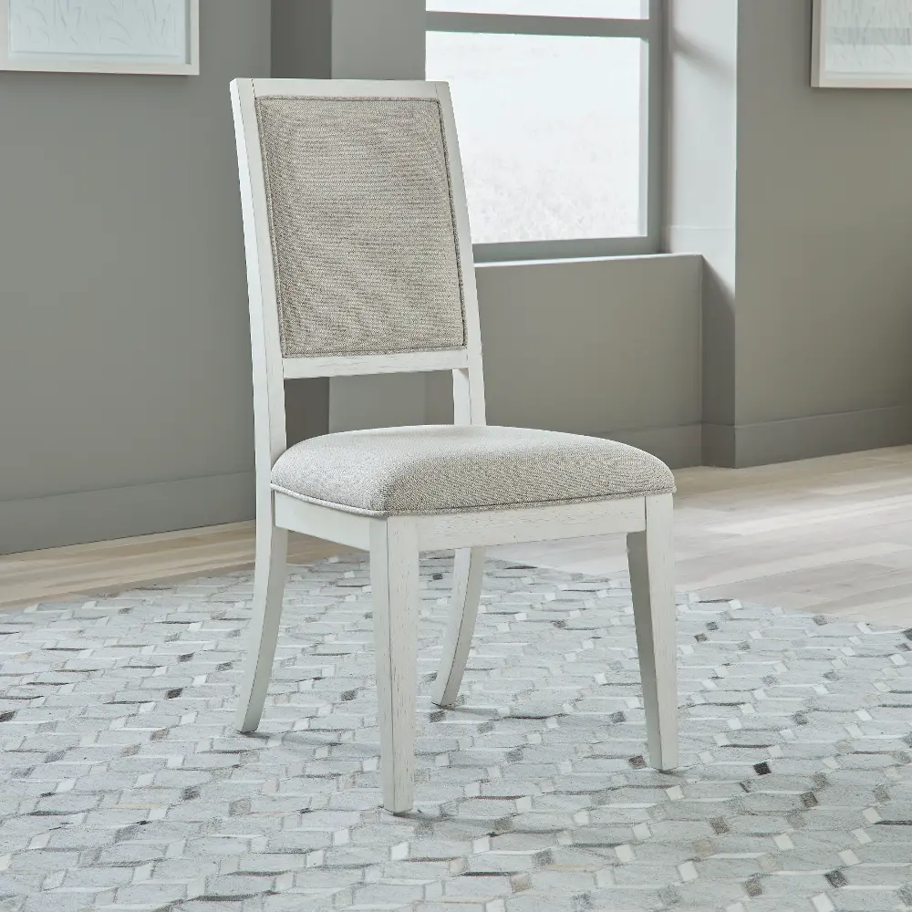 Mirage White Dining Room Chair-1