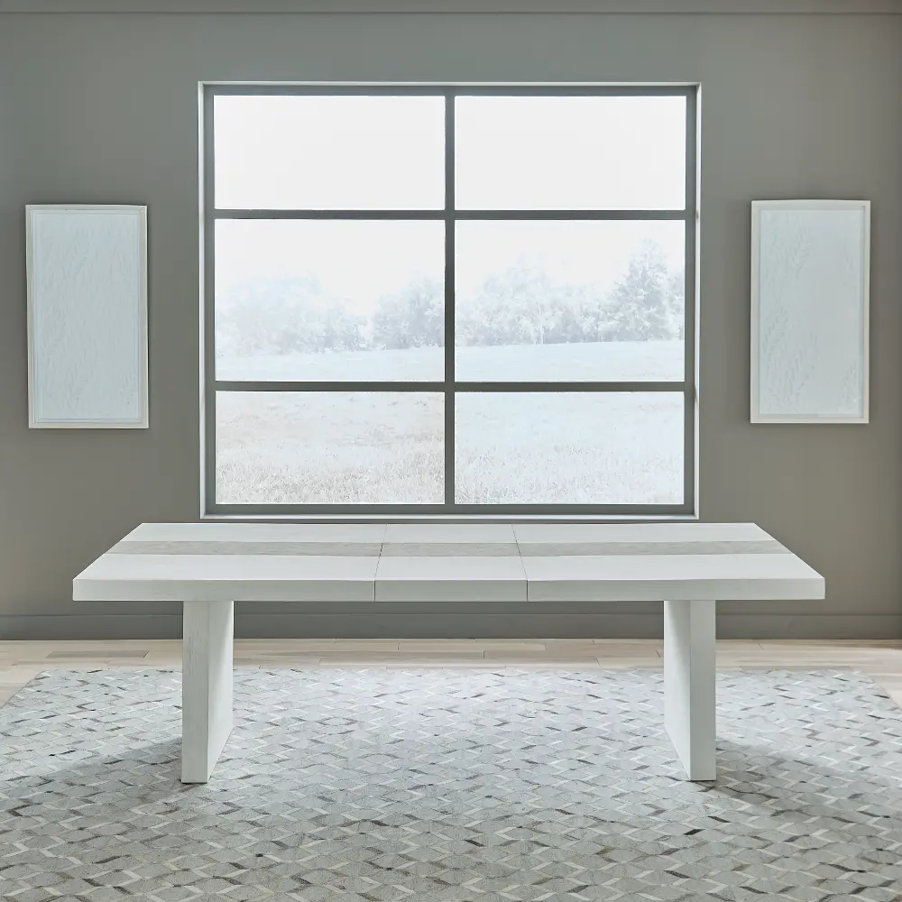 Mirage White Dining Room Table-1