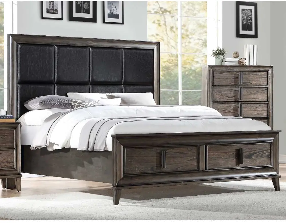 Stormont Brown King Storage Bed-1