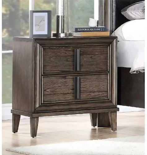 Stormont Gray-Brown Nightstand