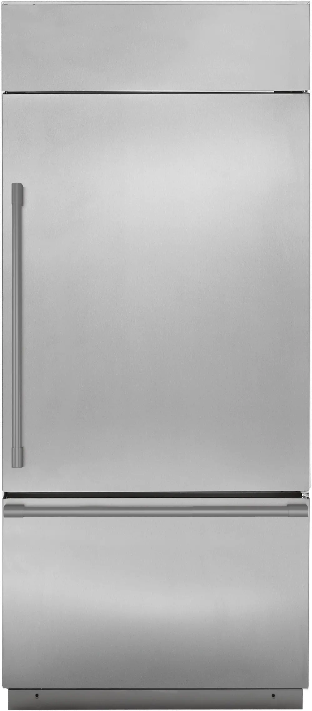 ZICS360NNRH Monogram 36 Inch Bottom Freezer Refrigerator - Stainless Steel, 21.3 cu. ft.-1