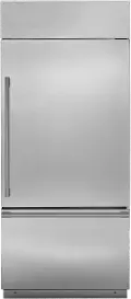 ZICS360NNRH Monogram 36 Inch Bottom Freezer Refrigerator - Stainless Steel, 21.3 cu. ft.