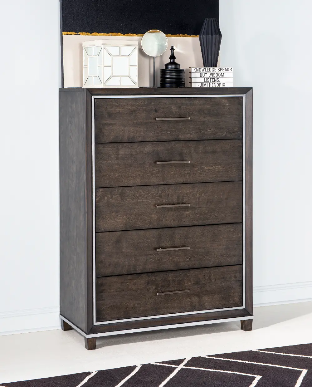 Counter Point Smoke Gray Chest of Drawers-1