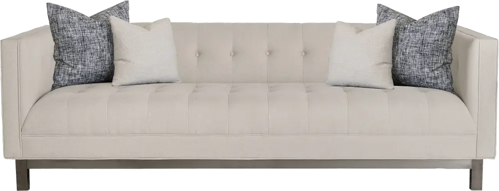 Modern Bisque Beige Sofa - Kent-1