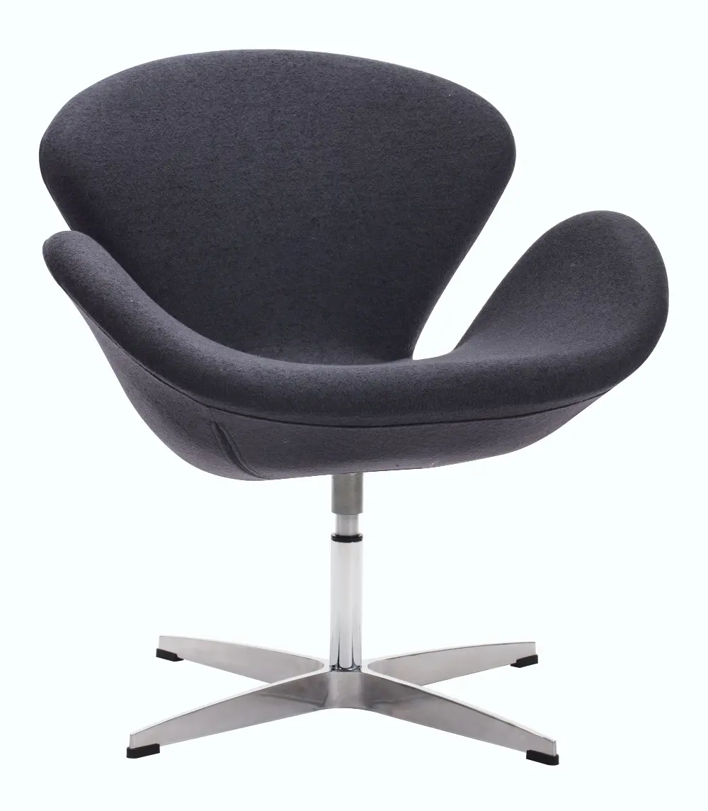 Modern Gray Occasional Chair - Pori-1