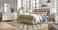 Zane Parchment Tan 4 Piece Queen Bedroom Set