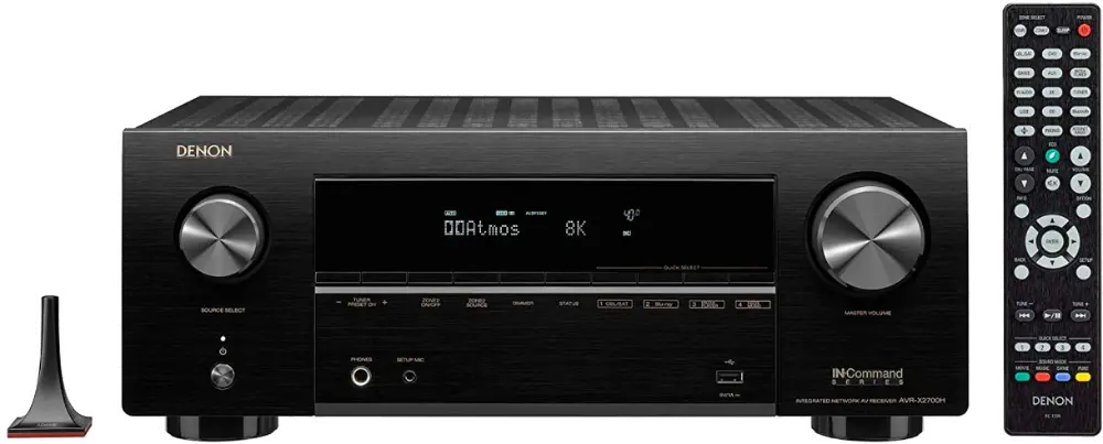 DENON AVR-X2700H Denon AVR-X2700H 8K Ultra HD 7.2 Channel AV Receiver-1