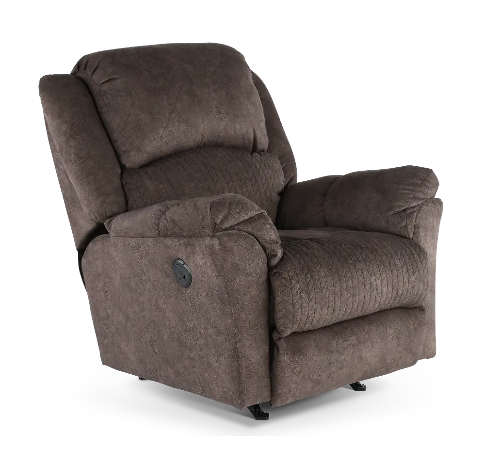64785-2/1792-29 Malloy Brown Power Rocker Recliner-1
