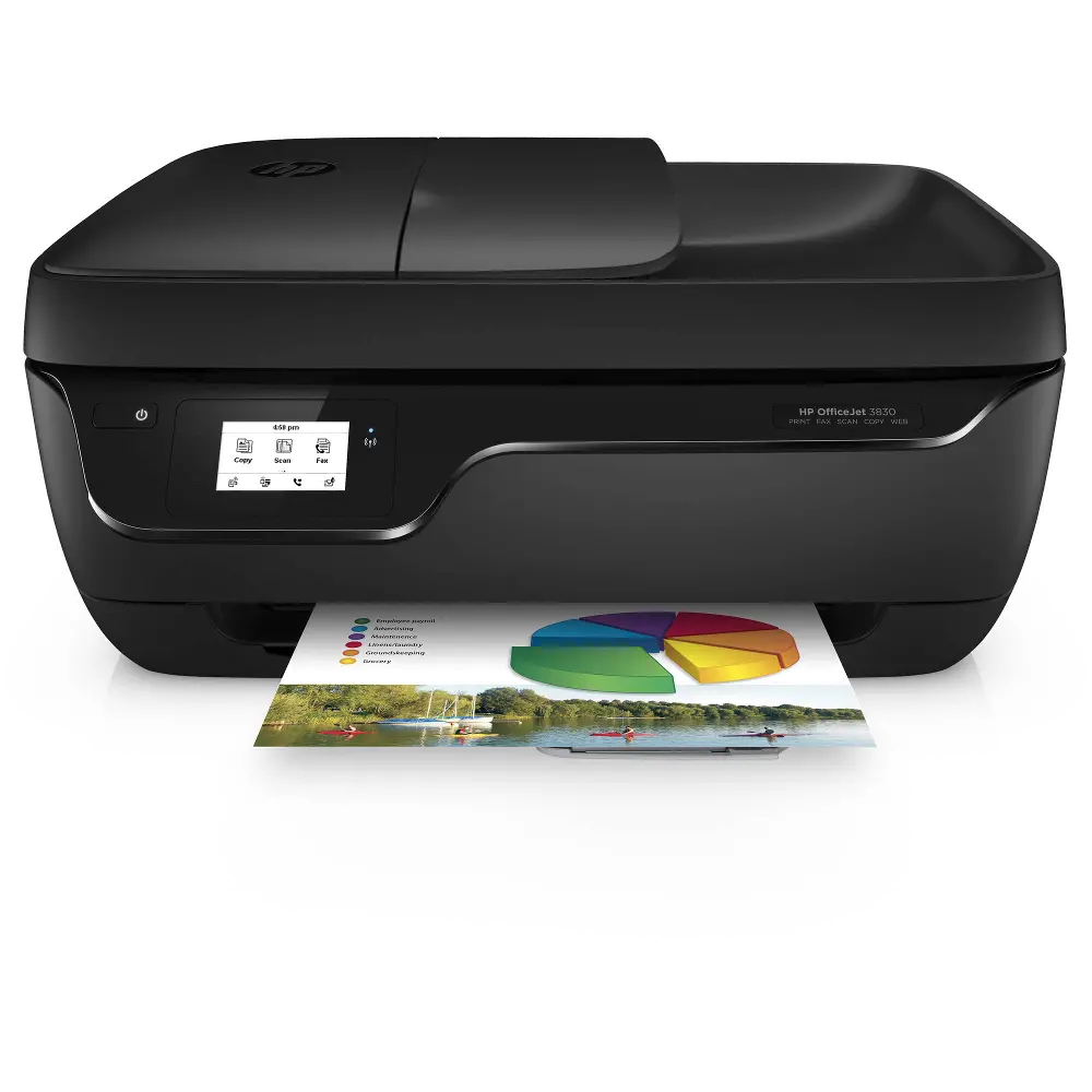 HP OJ3830 AIO HP OfficeJet 3830 All-in-One Printer-1
