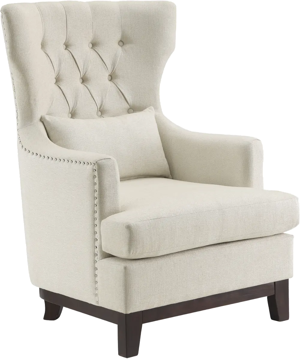Adriano Beige Accent Chair-1