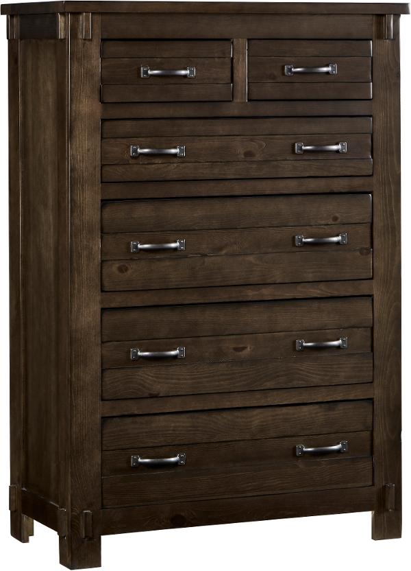 Tery Dark Brown Chest Of Drawers, Furniture Chest Of Drawers Value