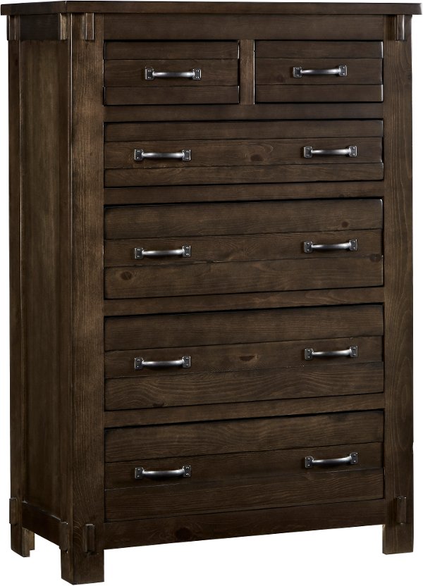 Tery Dark Brown Chest Of Drawers Rc Willey Tery Dark Brown Chest Of Drawers, Furniture Chest Of Drawers Value