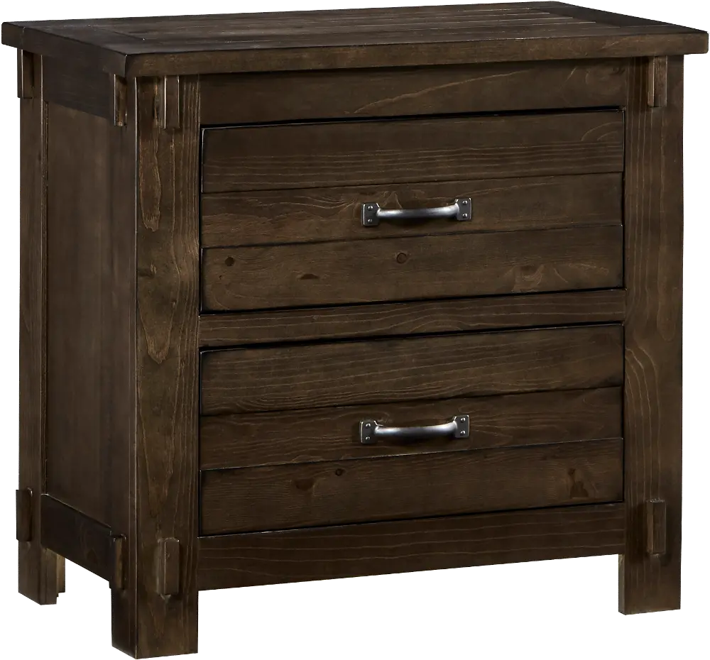 Thackery Dark Brown Nightstand-1