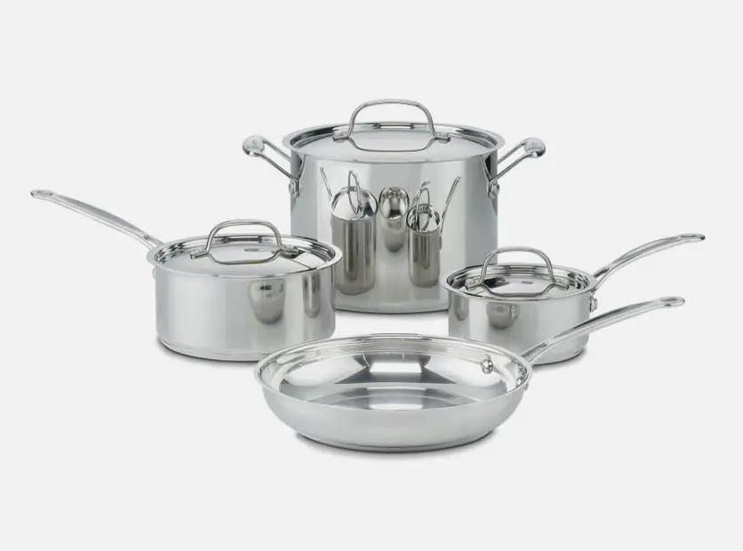 Cuisinart Chefs Classic Stainless 2 Qt. Cook and Pour Saucepan w/Cover 