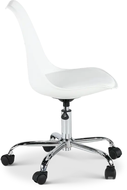 Emerson White Office Chair RC Willey