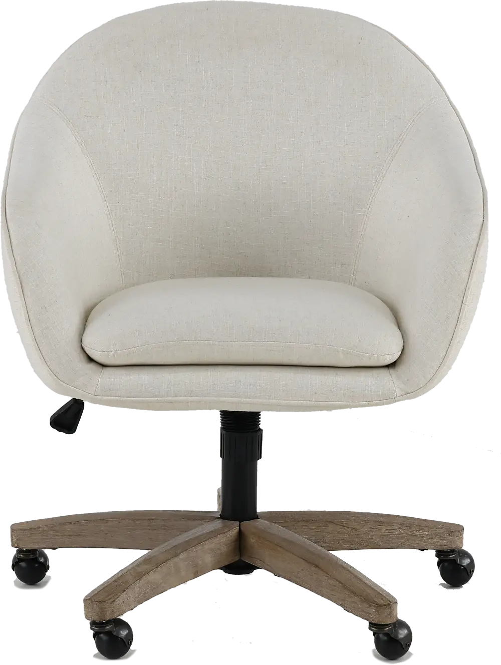 Nora Chic White Office Chair-1