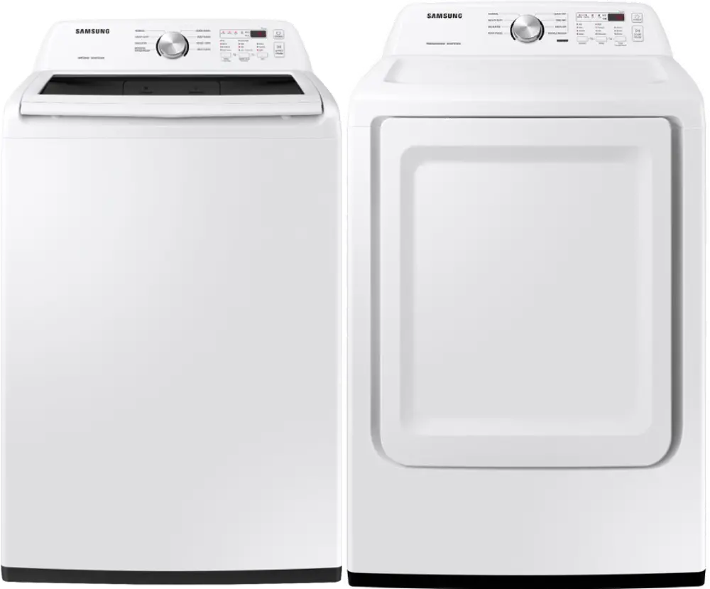 .SUG-3200-W/W-GAS-PR Samsung Top Load Washer and Gas Dryer Pair - 3200-1