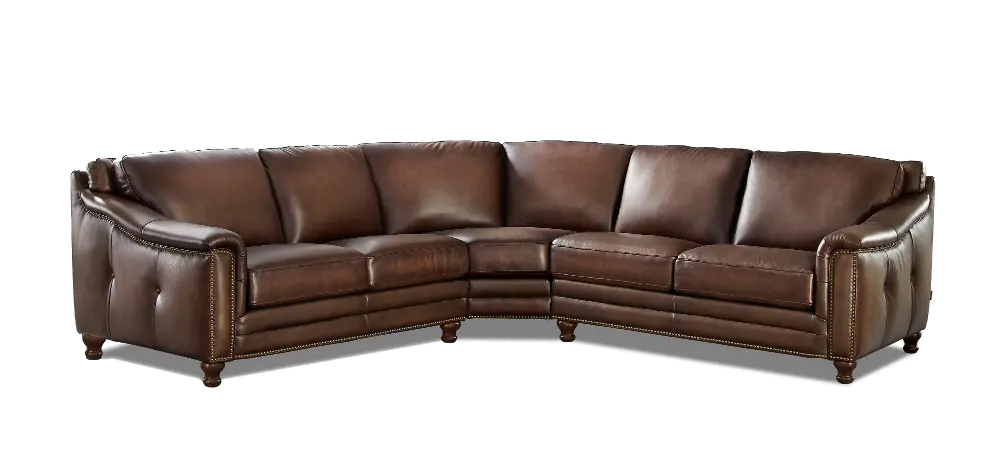 Billingham 3-Piece Curved Sectional-1