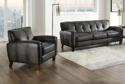 Vintage Sofas In The Furniture At Rc Willey Vintage Sofas In The Furniture, Abbyson Thompson 3 Piece Leather Reclining Living Room Sofa Set