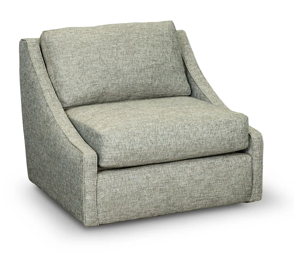 Romee Midnight Gray Swivel Accent Chair-1