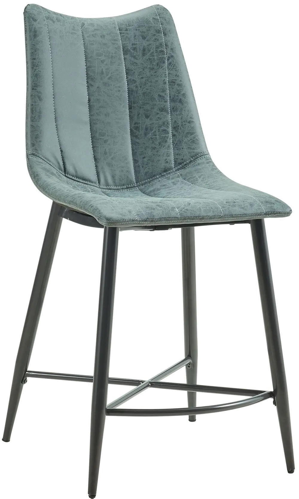 Rocco Gray Upholstered Counter Height Stool-1