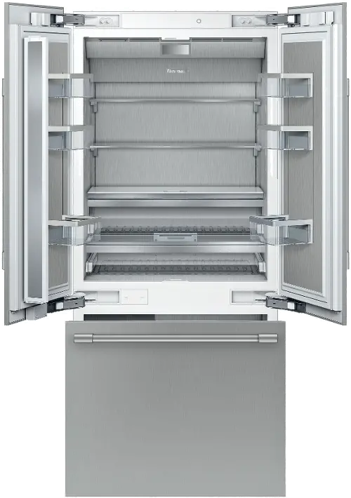 Thermador 36 Inch French Door Refrigerator Panel Ready 19.4 cu. ft. RC Willey
