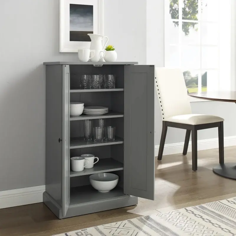 CF3106-GY Seaside Gray Accent Storage Cabinet sku CF3106-GY