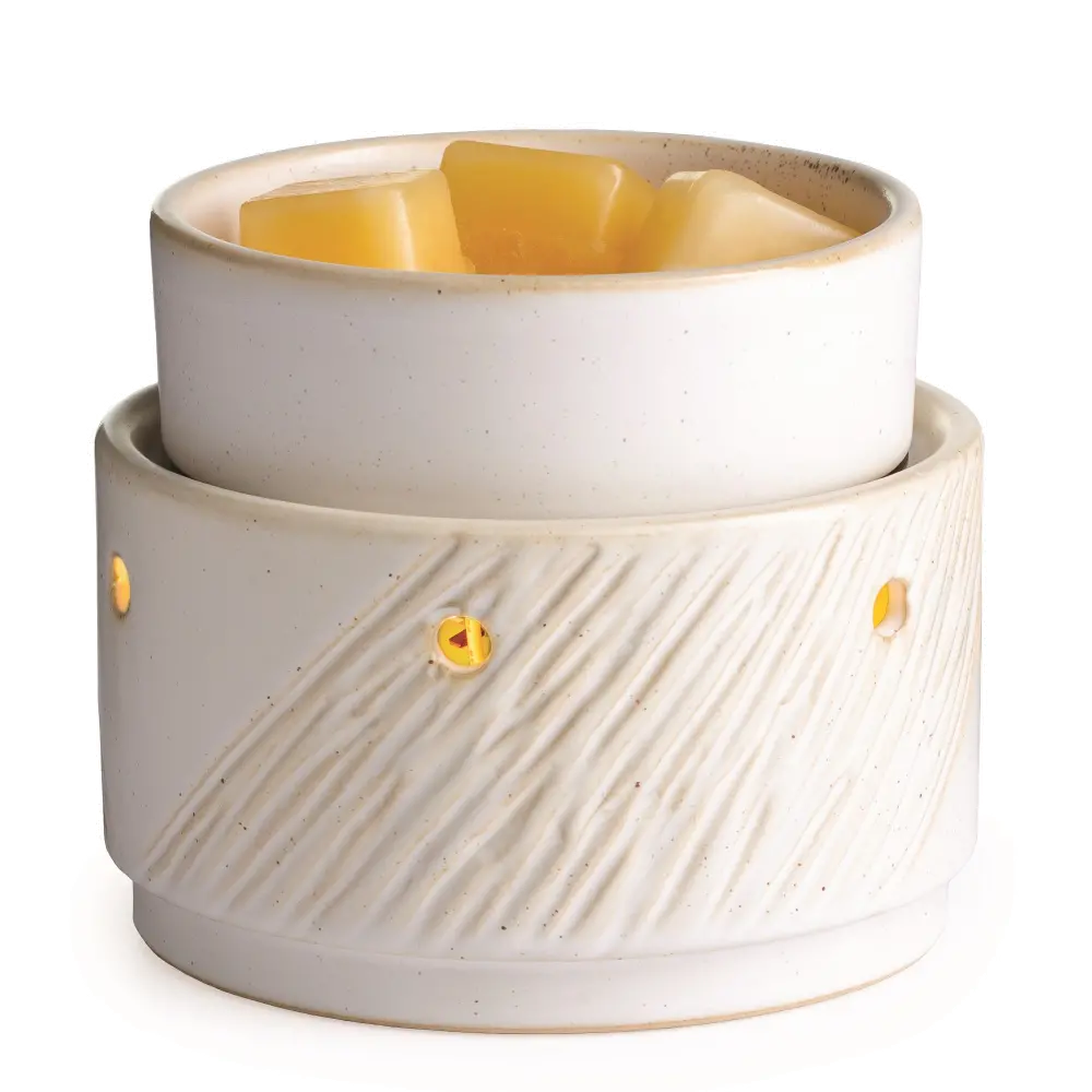 White Aspen 2-In-1 Deluxe Fragrance Warmer-1