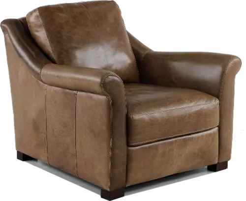 Tex Taupe Leather Chair | RC Willey | Gürtel