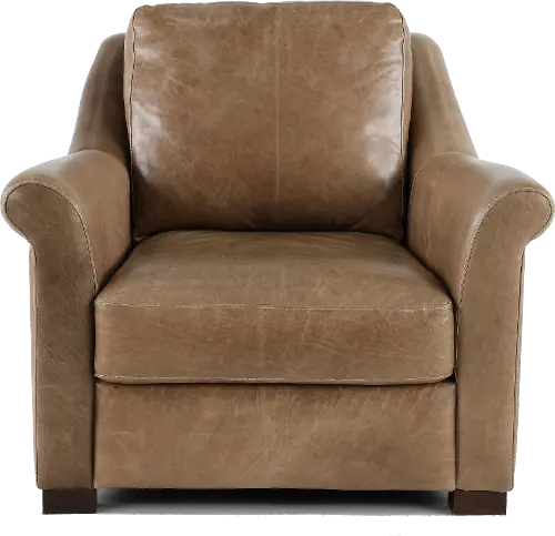 Tex Taupe | Leather Chair Willey RC