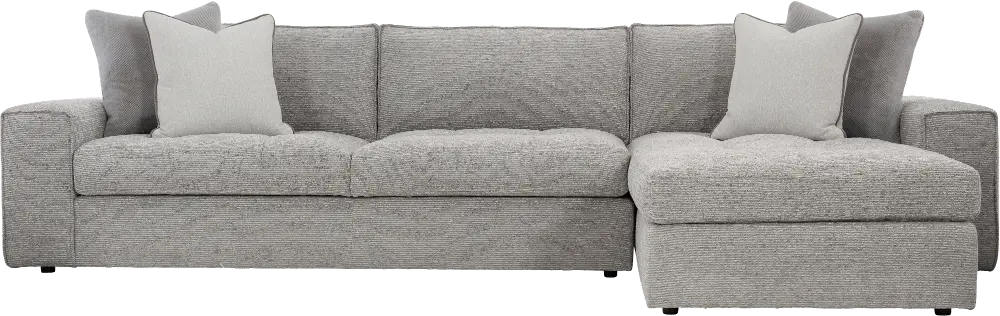 Nest Gray 2 Piece Sectional-1