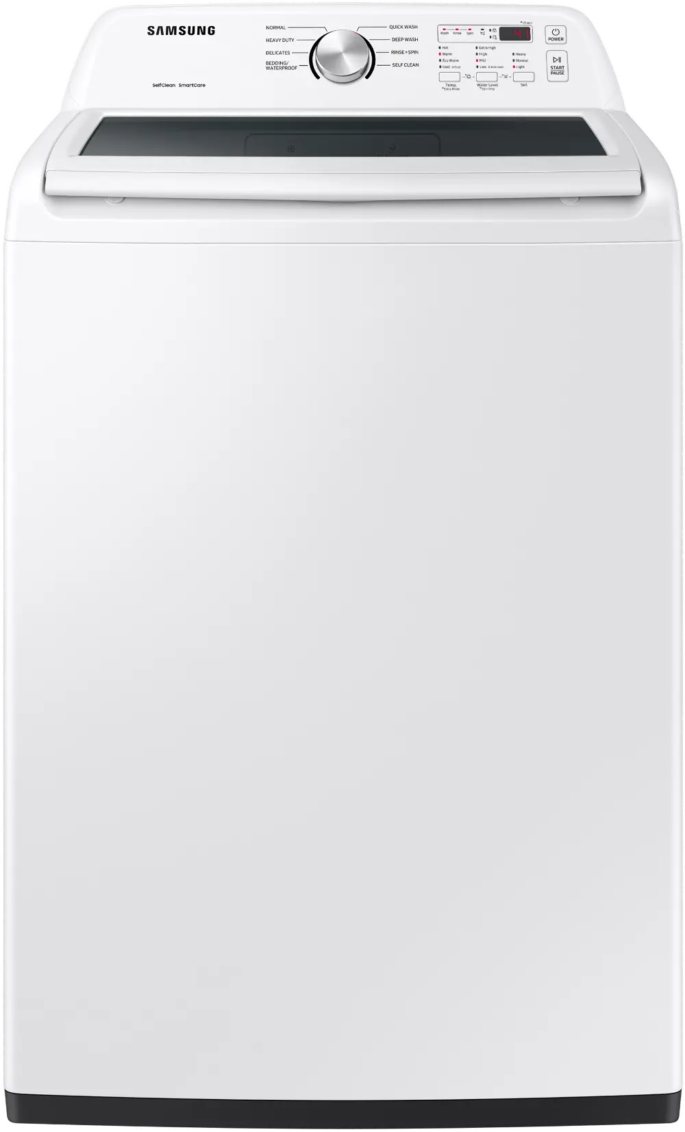 WA44A3205AW Samsung Agitator Top Load Washer - 4.4 cu. ft. White-1