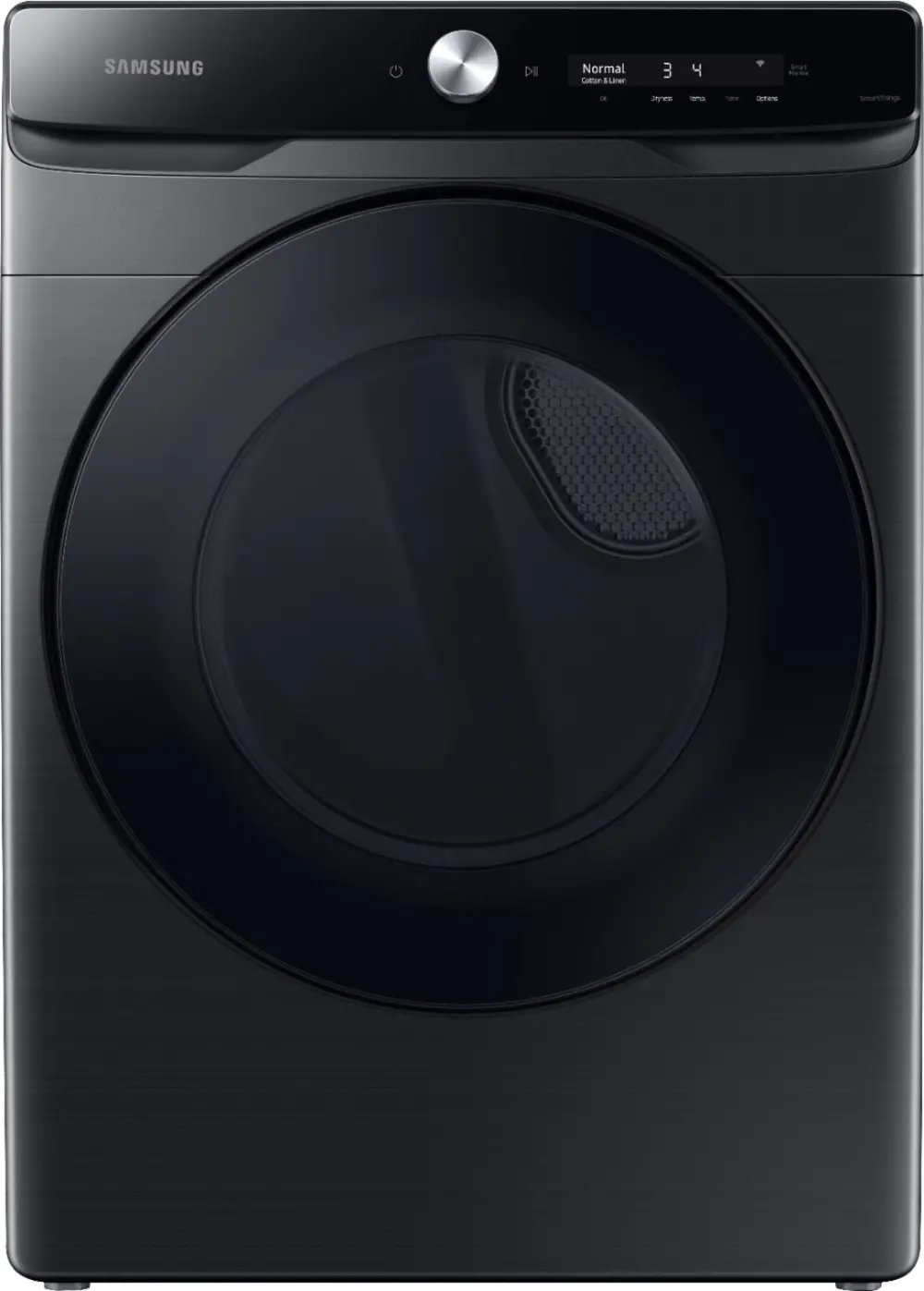 DVG50A8600V Samsung Smart Dial Gas Dryer with Super Speed Dry - Brushed Black 7.5 cu. ft.-1