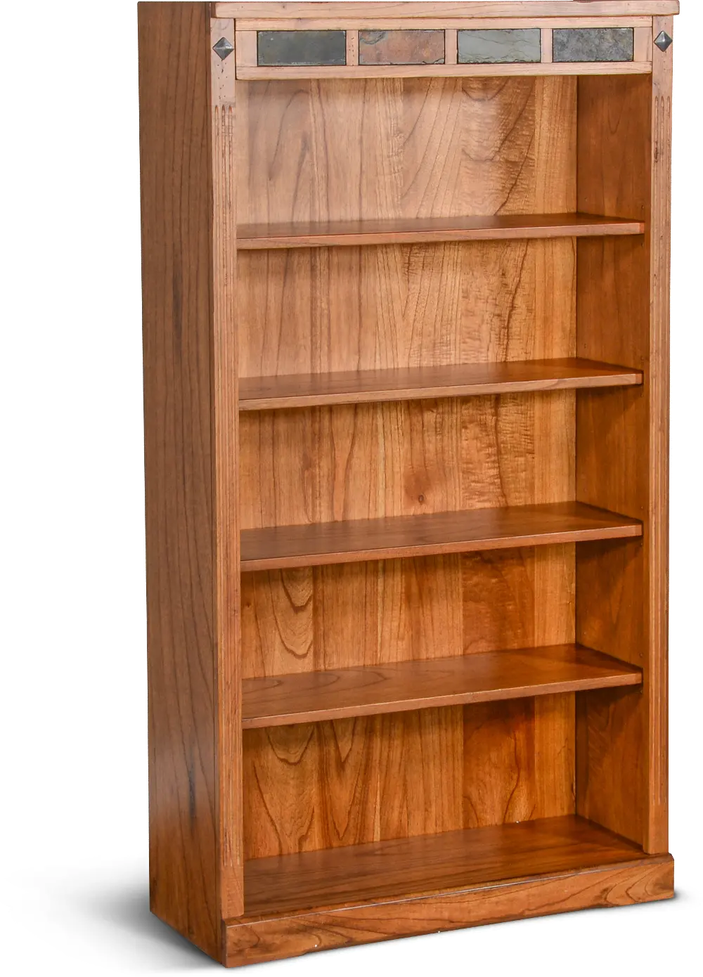 Sedona Medium Brown 60  Bookcase-1