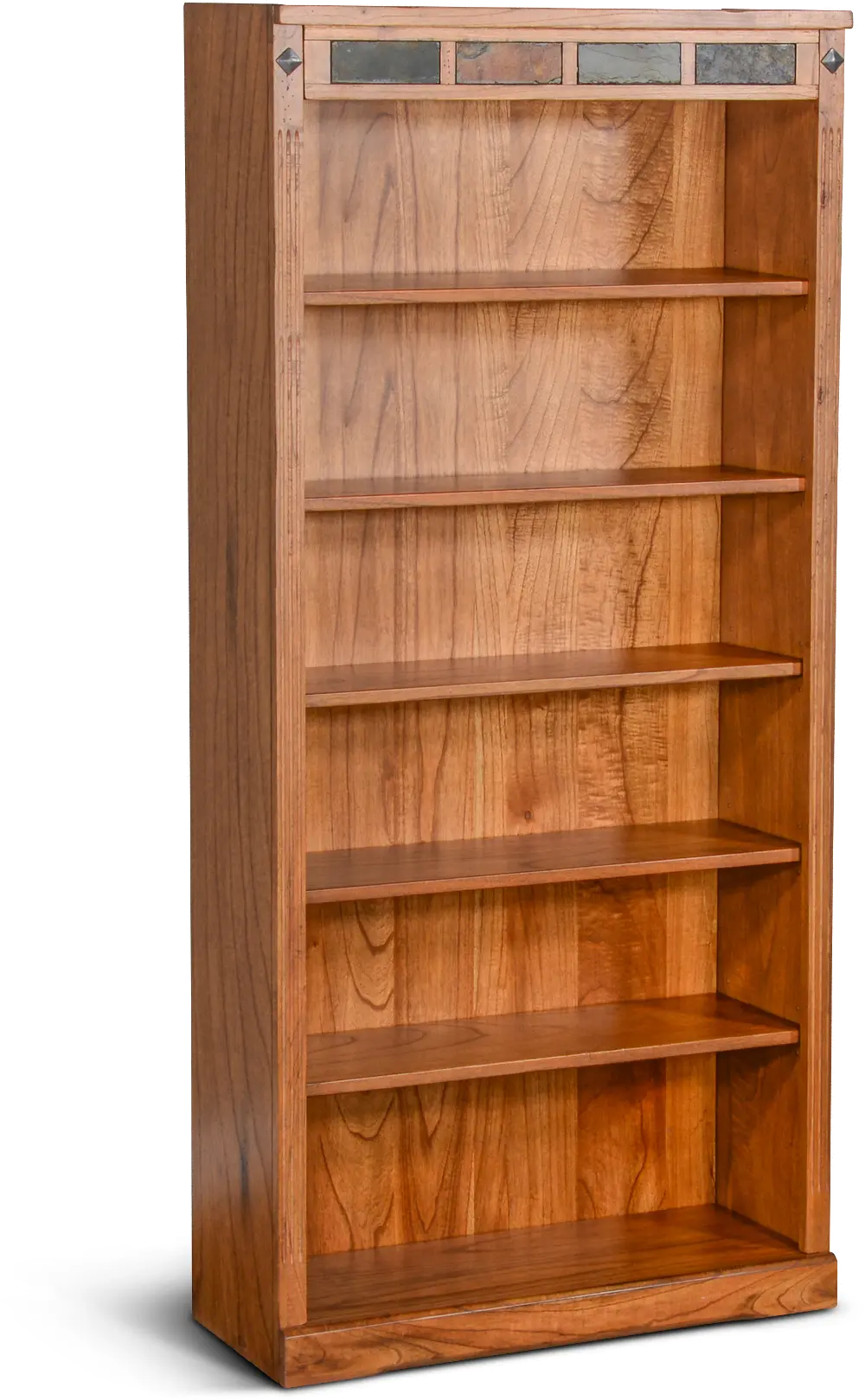 Sedona Medium Brown 72  Bookcase-1