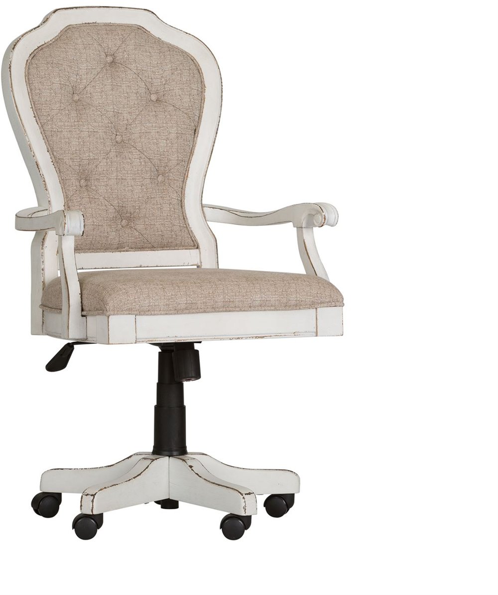 Magnolia Manor Antique White Desk Chair