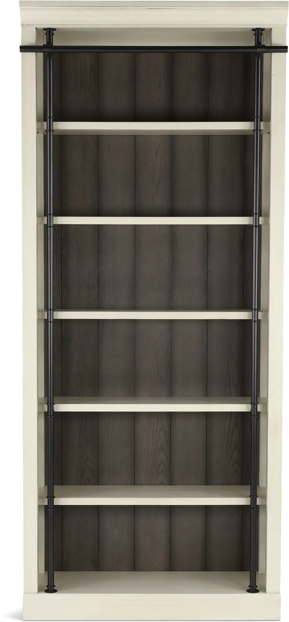 Toulouse Country Chic 94  White Bookcase-1