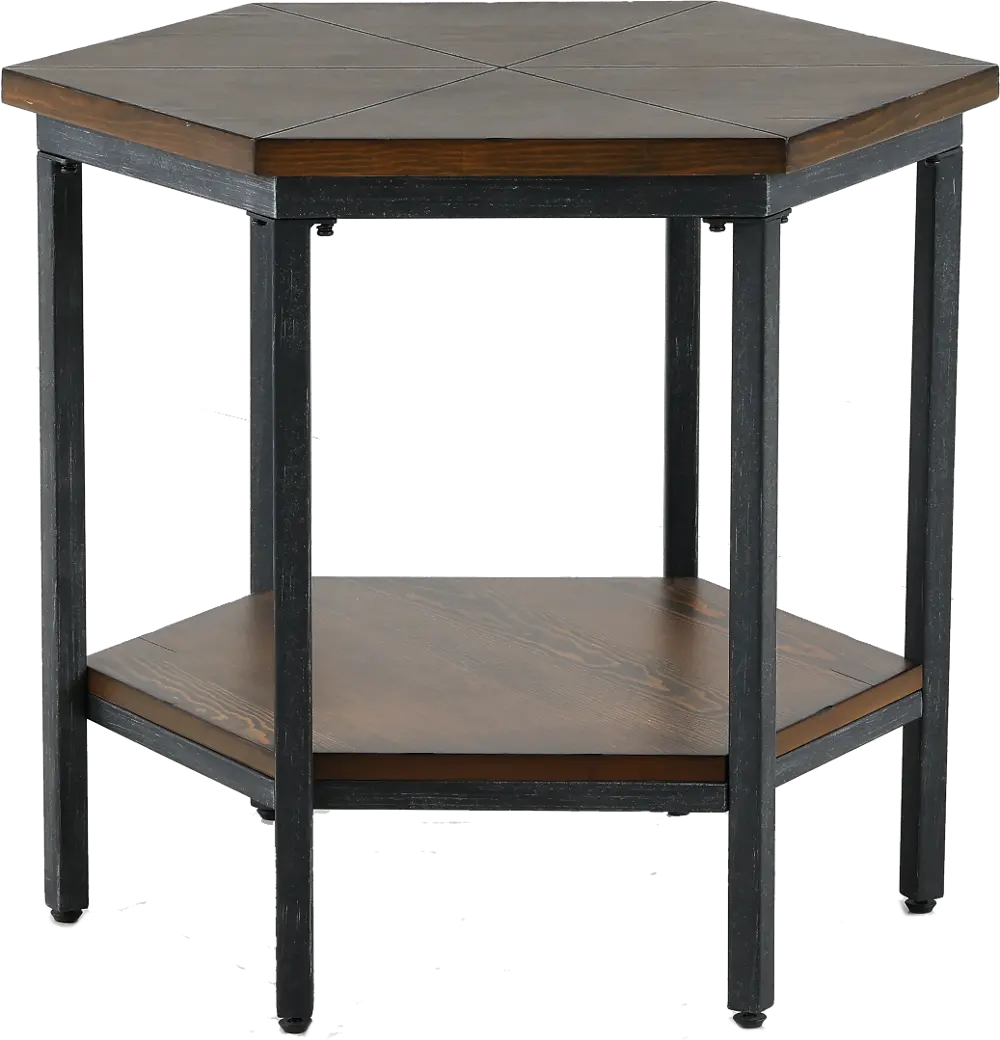 Ultimo Mocha Brown End Table-1