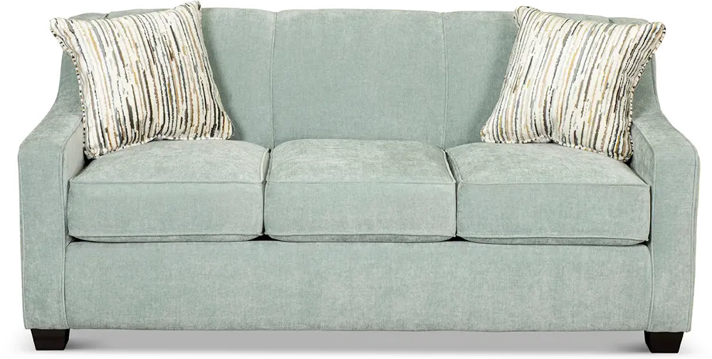Marinette Light Gray Convertible Full Sleeper Sofa-1