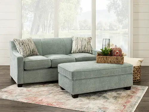 Marinette Light Gray Convertible Full Sleeper Sofa Rc Willey